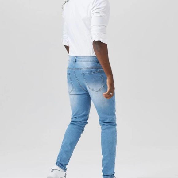 SHEIN Mens Distressed Jeans - Picture 2 of 9